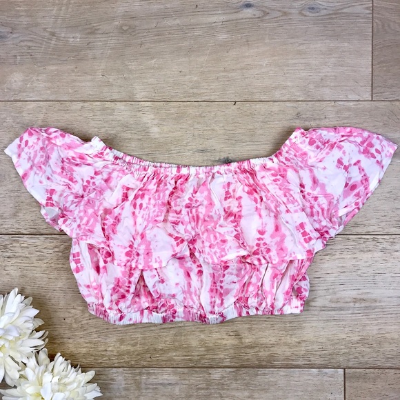 Victoria's Secret Tops - Victoria Secret - Off the Shoulder Crop Top